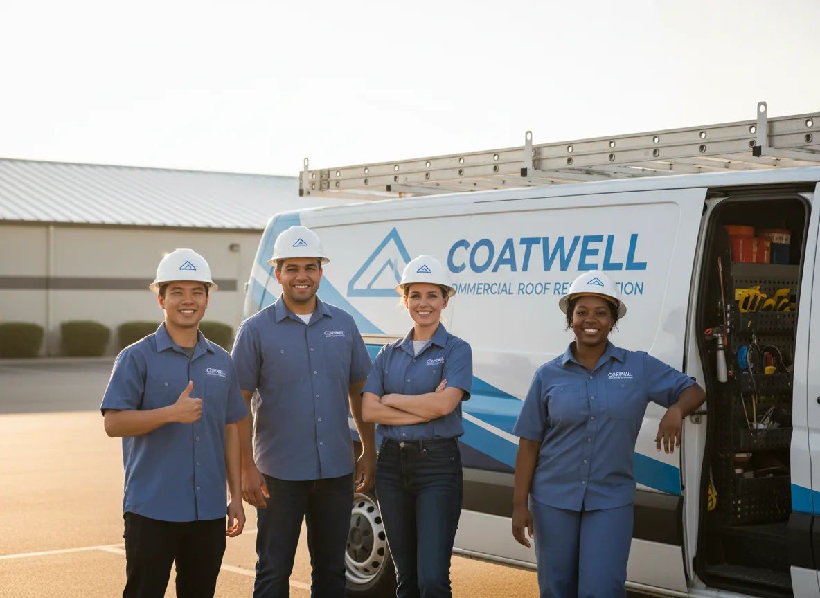 Commercial roof coating company in Cedar Grove, NC